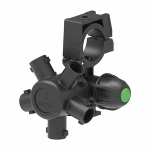 Porta-bicos de 5 vias com anti gotejo